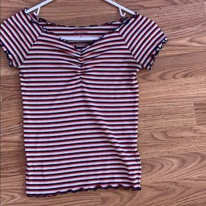 Arizona red white and blue shirt